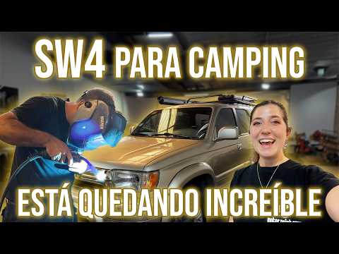 Nuevos accesorios a la SW4: rack de techo y toldo!!!