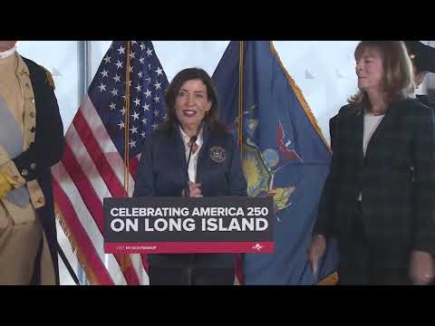 WATCH: Gov. Hochul makes America 250 announcement | NBC New York