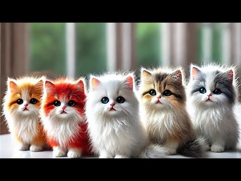 Lagu Anak Kucing Meong Meong Lucu | Lagu Anak-Anak Ceria dan Menggemaskan,