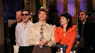 Saturday Night Live recap: Connor Storrie hosts, Heated Rivalry costar Hudson Williams joins in ca