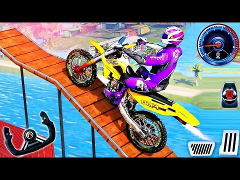 Impossible Motocross Dirt Bike Racing 3D | Motor Stunt Racer Bike Simulator #2 - Android GamePlay