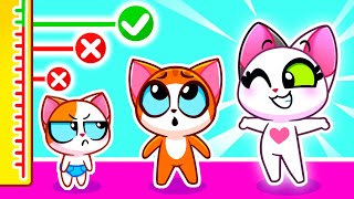 Big and Small for Kids | Opposites Day Challenge | Useful Toddler Stories | Purr-Purr