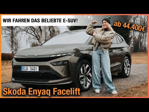 Skoda Enyaq Facelift im Test (2025) Wir fahren das beliebte E-SUV ab 44.400€! Fahrbericht | Preis