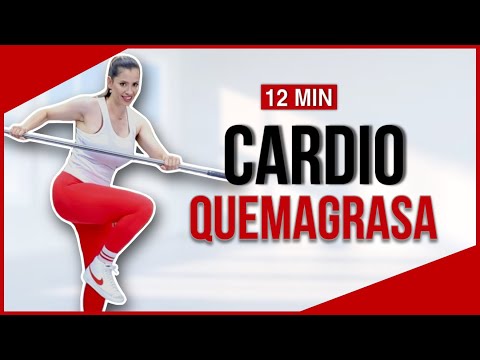 EJERCICIOS CON PALO DE ESCOBA PARA ADELGAZAR | CARDIO QUEMAGRASA EN CASA 12 Minutos | NatyGlossGym