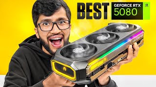 BUYING BEST RTX 5080 FOR MY BROTHER'S GAMING PC UPGRADE !