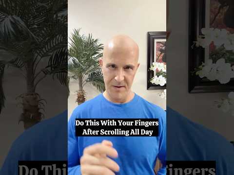 Do This With Your Fingers After Scrolling All Day! #drmandell #health #healing #fingers