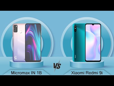 (ENGLISH) Micromax IN 1B Vs Xiaomi Redmi 9i - Full Comparison [Full Specifications]