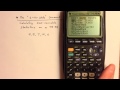 TI-83 Calculator Functions and Statistics