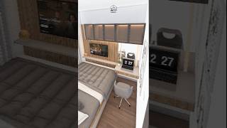 Kamar sempit bukan lagi halangan untuk tampil estetik dan tentunya nyaman🥰 #shorts
