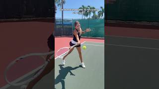 What do you do to help your performance? 🎾 ​⁠