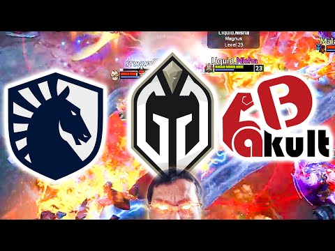 LIQUID vs GLADIATORS vs YAKULT - CRAZY TIEBREAKER ROUND 1! ▌DREAMLEAGUE25 DOTA 2