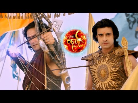 अर्जुन और कर्ण का युद्ध में आमना-सामना || Suryaputra Karn #mahabharat