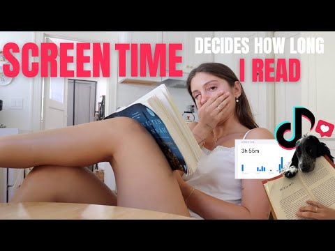 my screen time controls how long I read!!! (fail? kinda?)