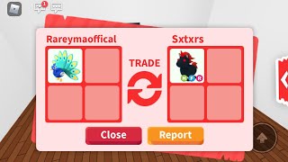 WHAT PEOPLE TRADE FOR THE NEW PEACOCK PET|adopt me roblox
