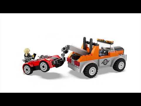 LEGO City Tow Truck and Sports Car Repair Toy Playset 60435 | BIG W