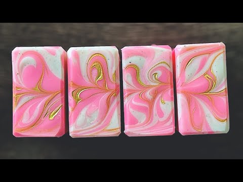 Lotus & Coconut 🪷 Cold Process Lye Soap Making
