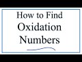 Understanding Oxidation Numbers