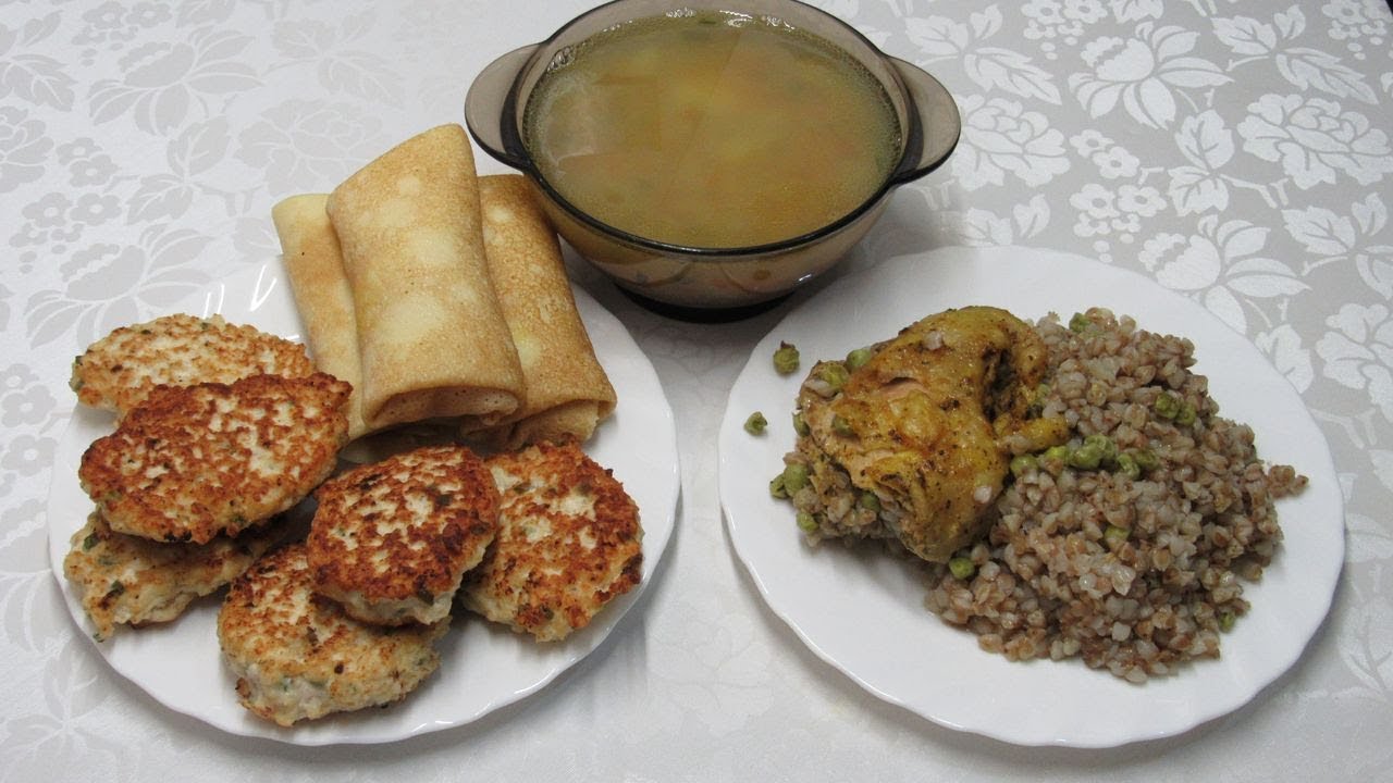 4 блюда из одной курицы на всю семью. Экономим вкусно и просто