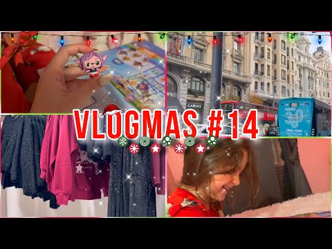 VLOGMAS 14 🎄✨ de compras por Madrid