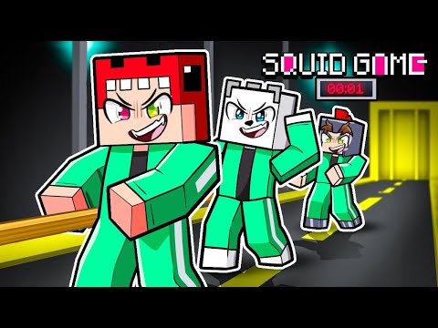 Jugamos EL JUEGO DEL CALAMAR en Minecraft! 😱 Minecraft Squidgames RaptorGamer