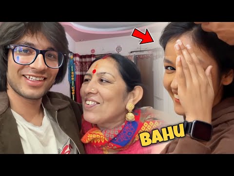 Mummy Ji Ne Peeru Ko Bahu Bol Diya 😱 || Sourav Joshi vlogs