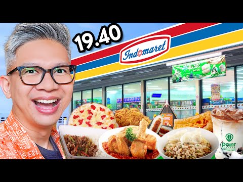 BUKA PUASA MAKAN MAKANAN INDOMARET!!