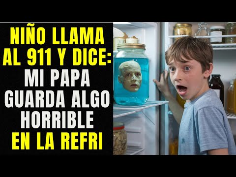 Un Niño Llama al 911 y Dice: Mi Papá Guarda Algo en el Congelador y Me Prohíbe Mirar