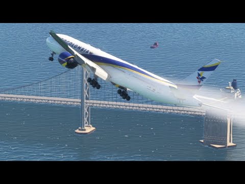 wow amzing landing plane