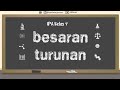 Kuis Besaran Turunan