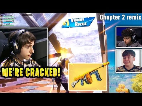 Peterbot plays Chapter 2 Remix w/ Pollo, Boltz & Ritualx (Fortnite Ranked)