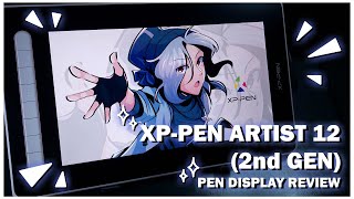 XP-PEN Artist 12 (2nd Gen) || Pen Display Review + Speedpaint