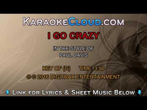 Paul Davis – I Go Crazy (Backing Track)