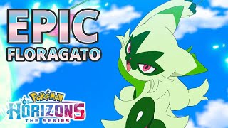 Floragato's Epic Battle Moments Season 2 | Pokémon Horizons: The Series