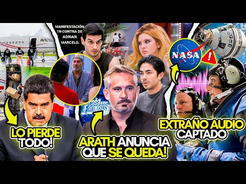 ARATH anuncia! ADRIAN MARCELO a JUICIO!? NASA capta algo EXTRAÑO! NICOLAS MADURO pierde TODO!?