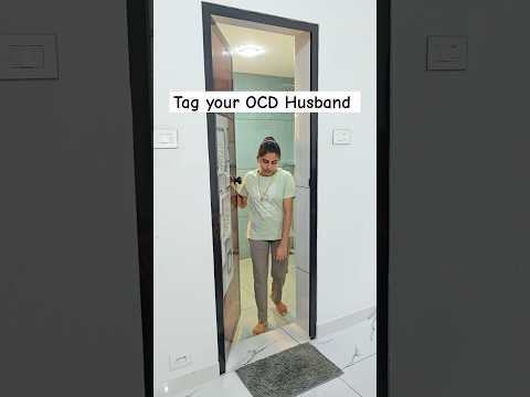 OCD Husband 😜😂 | #shorts #shortsonyoutube #trending #couplegoal #youtubeshorts #comedy #funny