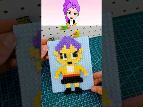 I made a kawaii Rumi Kpop Demon Hunters Phase 4 Sprunki OC with Lego #incrediboxsprunki