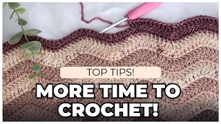 Crochet Habits That Quietly Save You Time