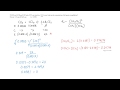 Equilibrium Concentrations and Constants