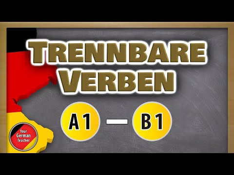 50 Must-Know German Separable Verbs | A1 - B1