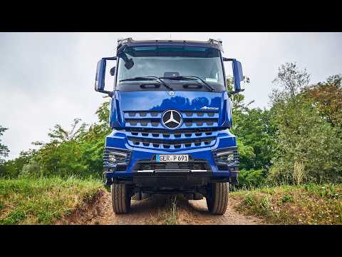 New 2025 Mercedes Arocs truck - Offroad Test Drive