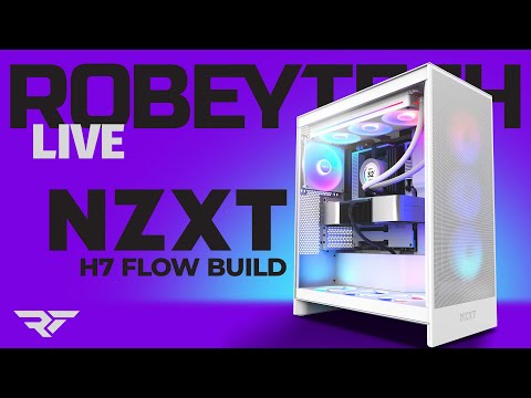 Giveaways + $3000 NZXT H7 Flow RGB Step by Step Build (14700K / RTX 4070 Ti Super)
