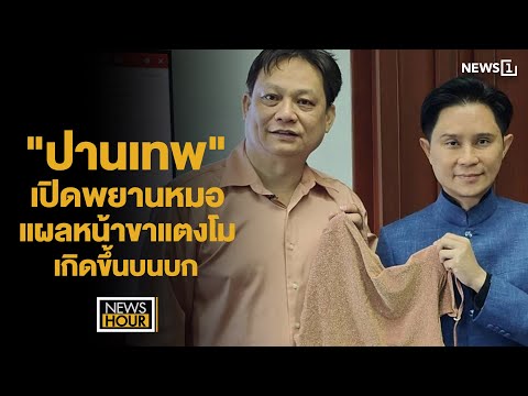 "ปานเทพ" เปิดพยานหมอ แผลหน้าขาแตงโมเกิดขึ้นบนบก : News Hour 17-12-67