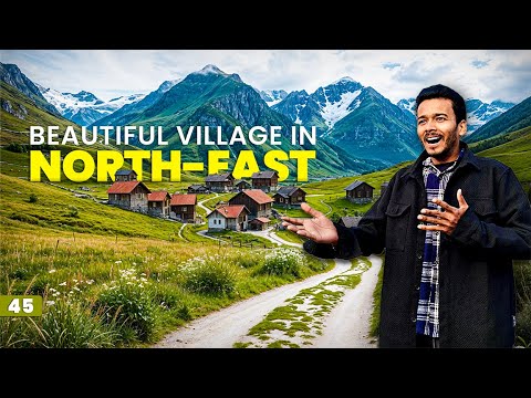 WALK with me in the Most Beautiful Village of Northeast INDIA