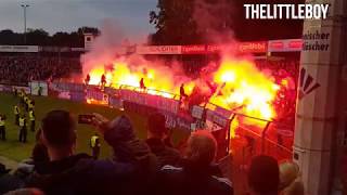 SV Meppen - VFL Osnabrück 20.09.2017 Pyro
