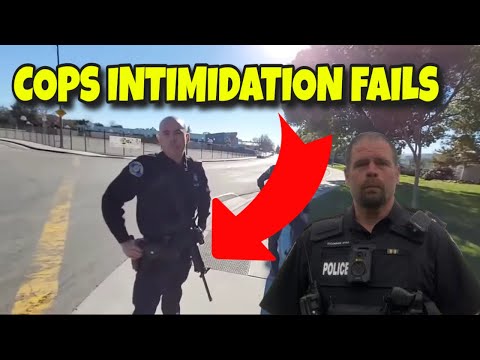 Nasty Cops Use Hard Intimidation On Citizens