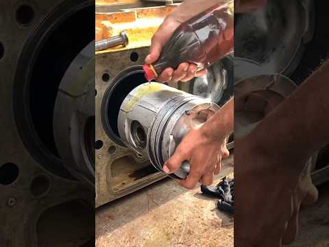 Bulldozer Engine Rebuild #mechanic #skills #short #shorts #fyp