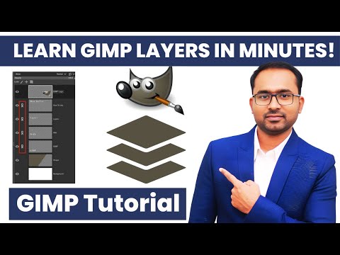 Master Layers in GIMP | GIMP For Beginners in Hindi (हिन्दी)