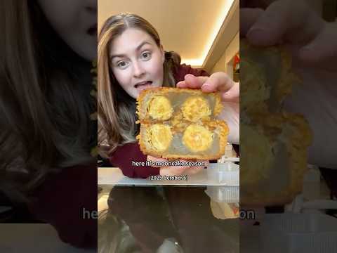 Trying different kinds of mooncakes 🥮  #lifeabroad #chineseculture #chinesefood #china #expatlife