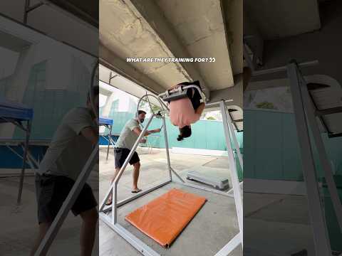 cliff diving training ainโt for the weak ๐๐คข #shorts