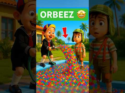 CHAVO vs PISCINA de ORBEEZ #chavodelocho #comedia